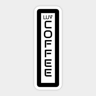 love for coffee Sticker